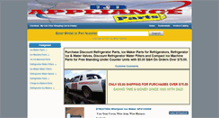 Desktop Screenshot of ddapplianceparts.com